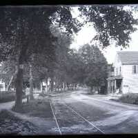 Negative, glass plate