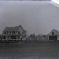 Negative, glass plate