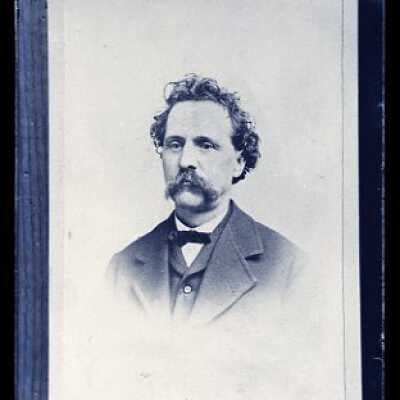 Negative, glass plate
