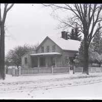 Negative, glass plate
