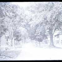 Negative, glass plate