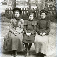 Negative, glass plate