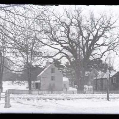Negative, glass plate