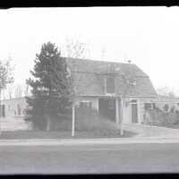 Negative, glass plate