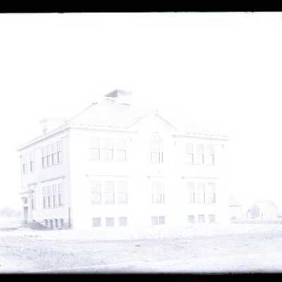 Negative, glass plate