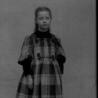 Negative, glass plate