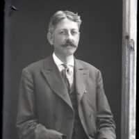 Negative, glass plate