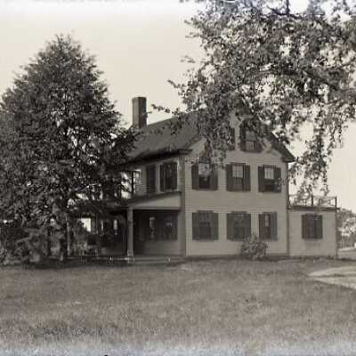 Negative, glass plate