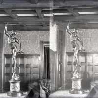 Negative, glass plate