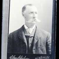 Negative, glass plate