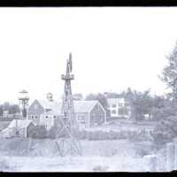 Negative, glass plate