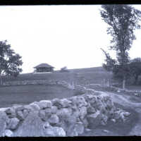 Negative, glass plate