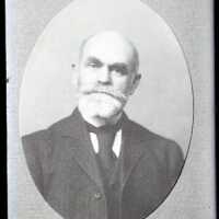 Negative, glass plate