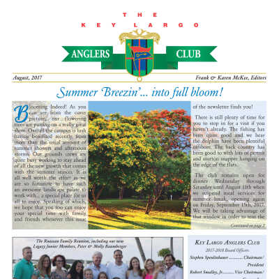 Newsletter - 2017, August