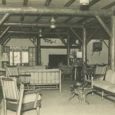 Inside the Club House - 1950's - 1960's