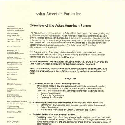 Asian American Forum folder thumbnail.