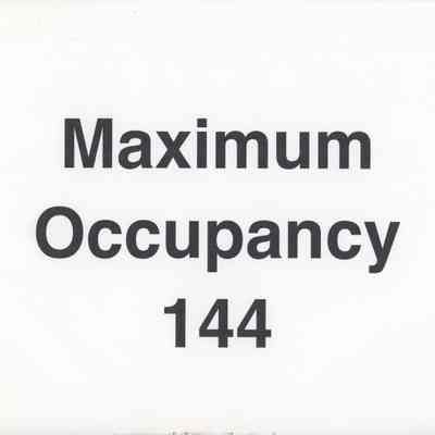 Maximum Occupancy