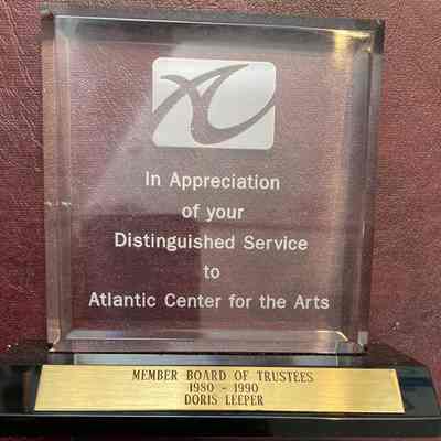 Distinguished Service Award 1980-1990