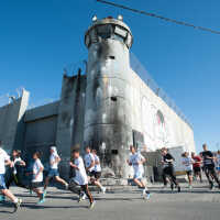 The Second Annual Palestine Marathon Passes the Separation Wall