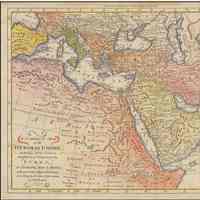 Map of Southwestern Asia (1919)