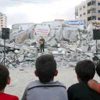 Said al-Mishal Cultural Centre in Gaza City (2018)