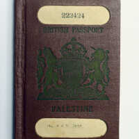          British Passport: Hanneh H. Saah (1947) picture number 2
   