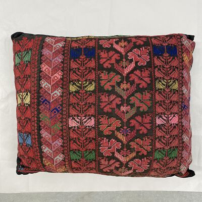 Embroidered Pillow (Mid 20th Century)