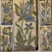          Each of the five sides of the vase.
   