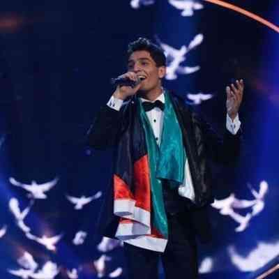 Palestinian Keffiyeh Signed by Mohammad Assaf