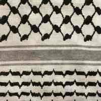          Palestinian Keffiyeh Scarf (Mid 20th Century) picture number 2
   