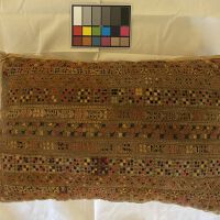          Embroidered Pillow (early 20th Century) picture number 3
   