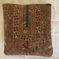 Embroidered Pillow (early 20th Century)