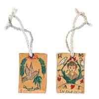 Pendant of Imprisoned Palestinian in Ansar Prison, Handmade (1982-1984)