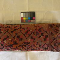          Embroidered Pillow (early 20th Century) picture number 3
   