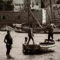 “A Local Young Palestinian Fisherman in the Port City of Yaffa”