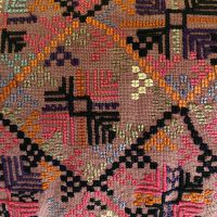          Embroidered Pillow (early 20th Century) picture number 2
   