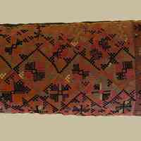 Embroidered Pillow (early 20th Century)