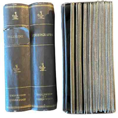 Underwood & Underwood Stereographs of Palestine (1890s)