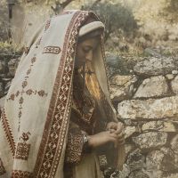 Woman in Ramallah Dress (1980s)