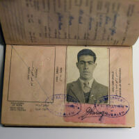 British Passport: Soud Latif Tarazi (1947)