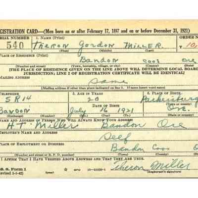 Theron Gordon Miller