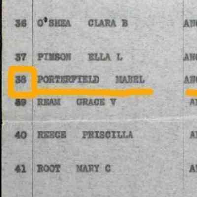 Mabel Ruth (Porterfield) Mehan