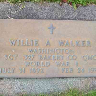 William "Willie" A. Walker