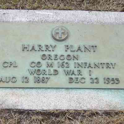 George Henry "Harry" Plant
