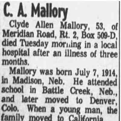 Clyde Allen Mallory