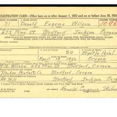 Donald Eugene Wilson