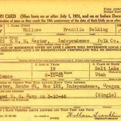 Wallace Franklin Belding