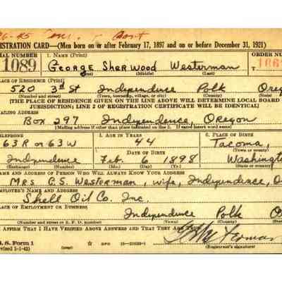 George Sherwood Westerman