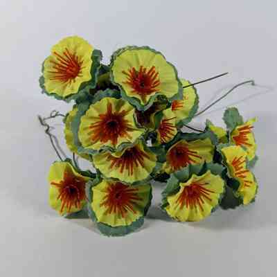 Artificial Yellow Poppies