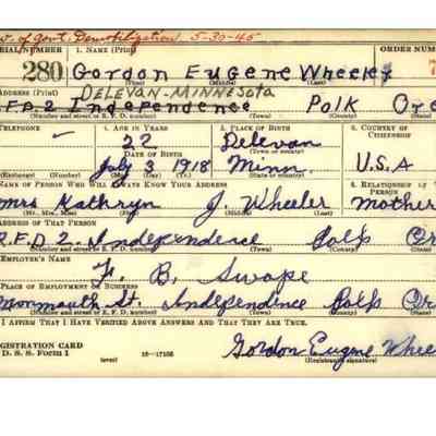 Gordon Eugene Wheeler